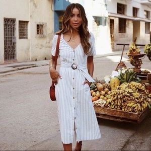 Sezane Marianne Dress NWOT size 2 US/34 French